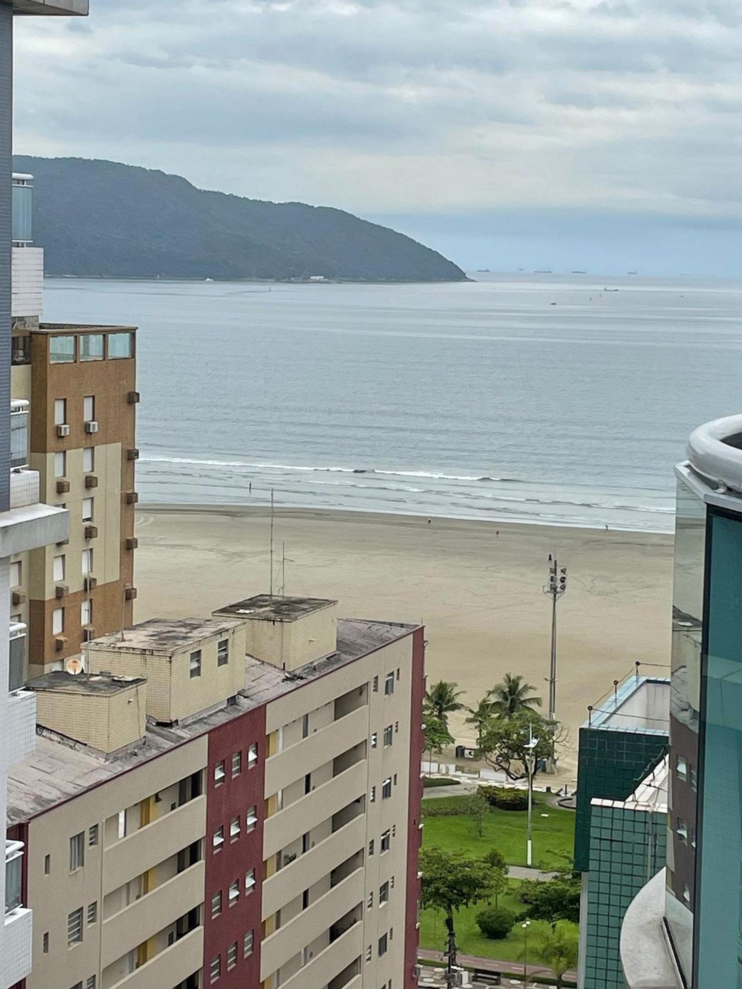Estanconfor Santos Com Vista Mar 7 Ac Garagem Alto 17º Andar Santos (Sao Paulo) Exterior foto